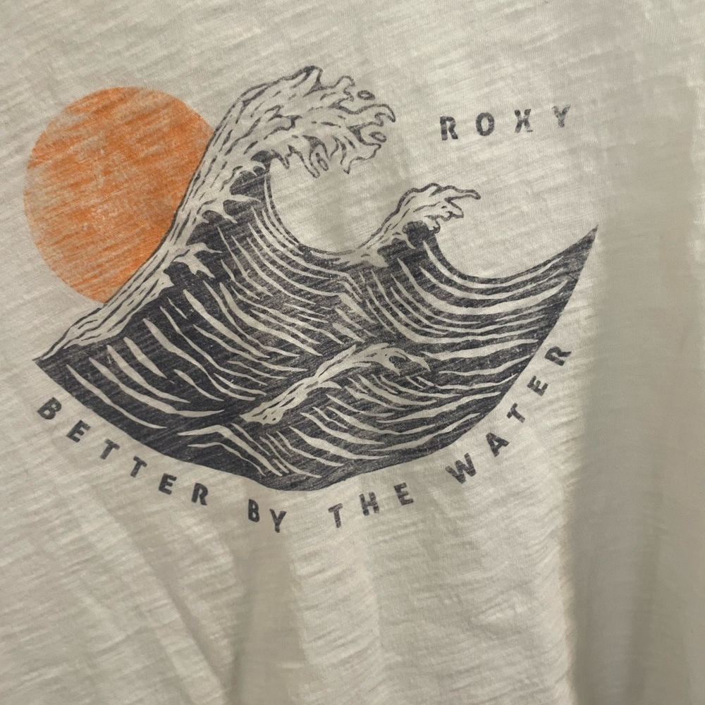 Roxy Crop Top Tank with Subtle Logo